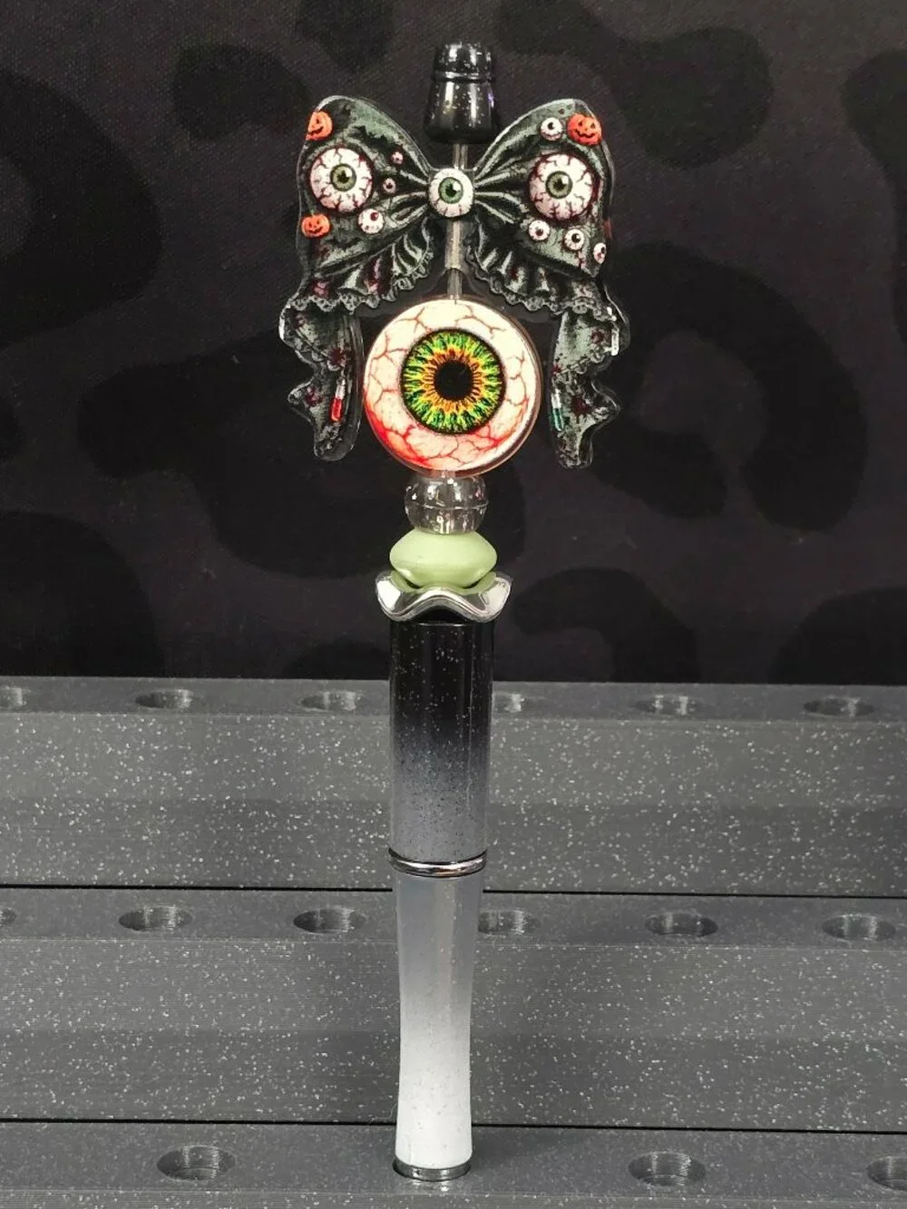 Halloween Eyeball Acrylic Spinner Novelty Pen
